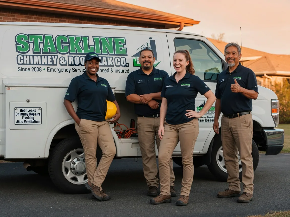 Chimney flashing repair company in Milo, IA